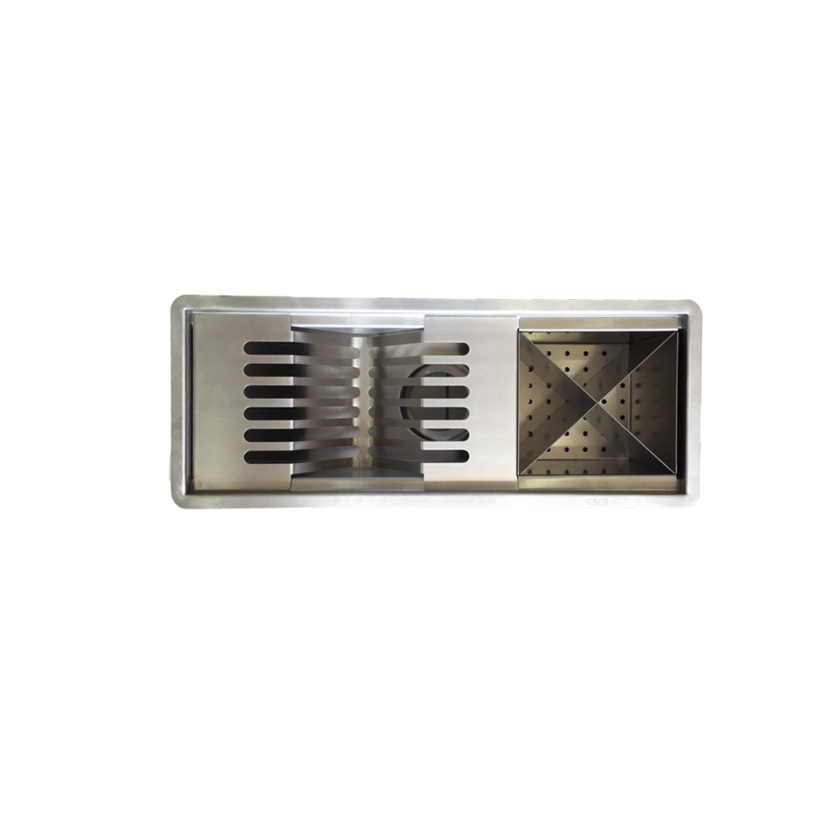 Dish rack for big drawers WIZARD X, base module 45 EU