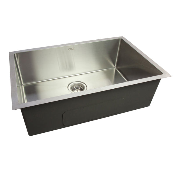 CNOX GOURMET Handcrafted Stainless Steel Kitchen Sink 32x20x9 in