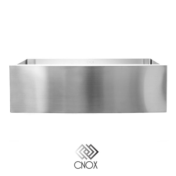 CNOX FARMSINK Handcrafted Stainless Steel Kitchen Sink (33x22x10 in.)